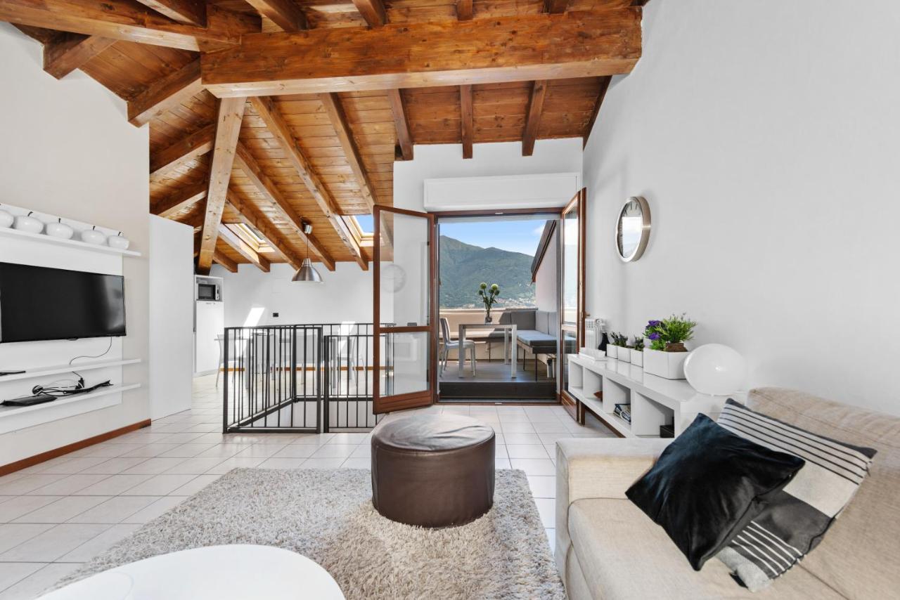 شقة Casacamelia 35, 3 Bdrm With View Lake Como Acquaseria المظهر الخارجي الصورة